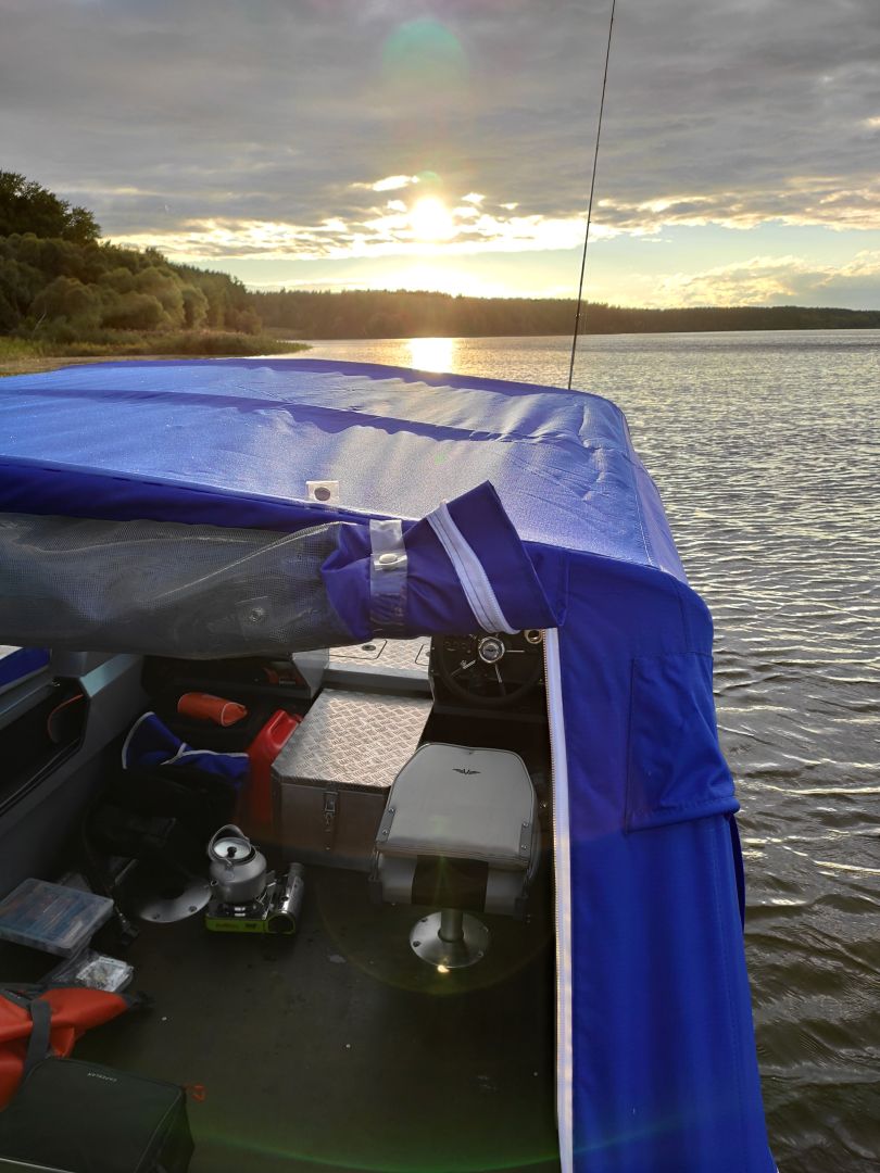 Моя первая моторная лодка:)